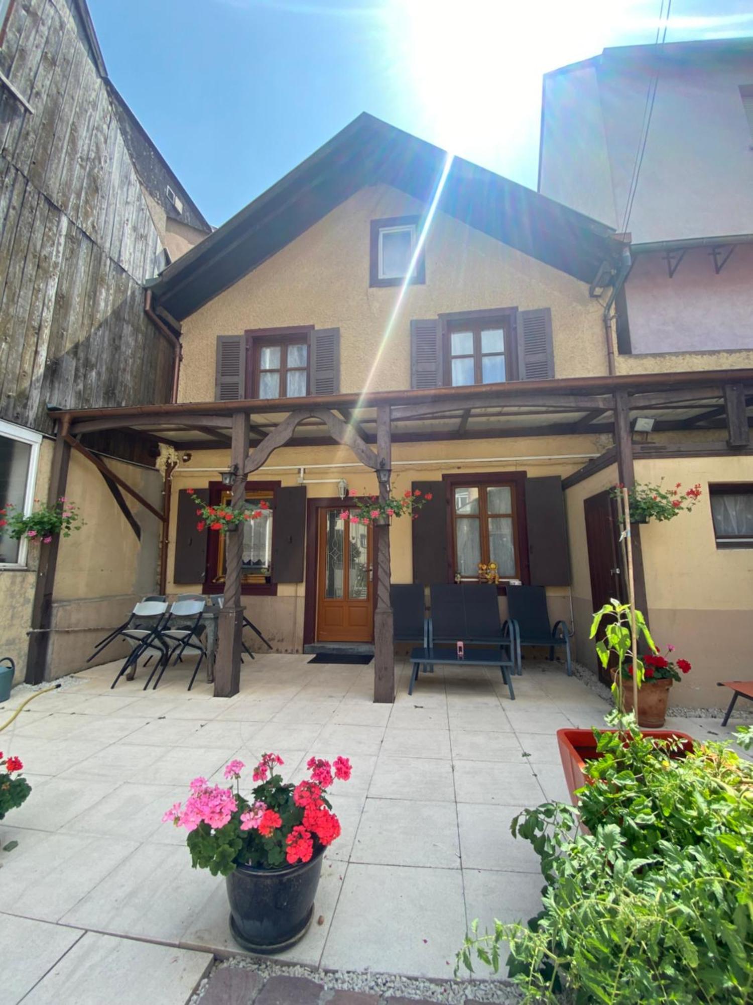 Maison Avec Terrasse Colmar Centre-Cottage Garden Terrace Center Old Town Кольмар Экстерьер фото